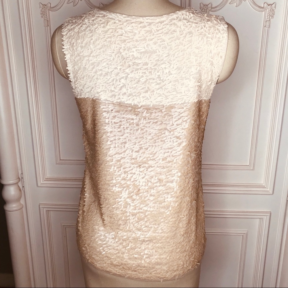 🧡 J Crew Sequined Top 🧡 - Picture 2 of 4